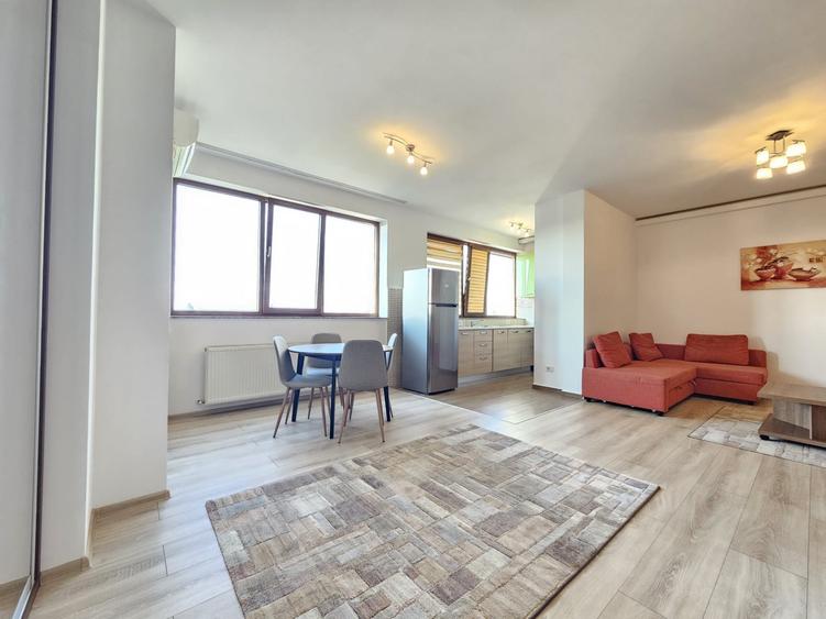Apartament cu 2 camere semidecomandat, mobilat în Aviației