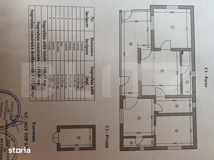 Casă cu 5 camere cu Teren 580 Mp în Central