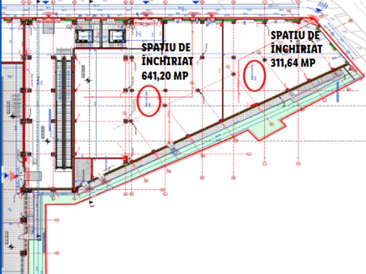 Spațiu comercial, de 1,032.6999511719 mp, în Central