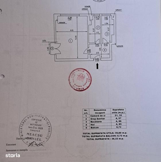 Garsonieră decomandată în Unirii