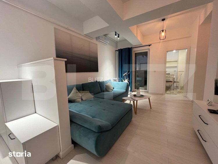 Apartament cu 2 camere, 57 mp, loc de parcare, zona centrala