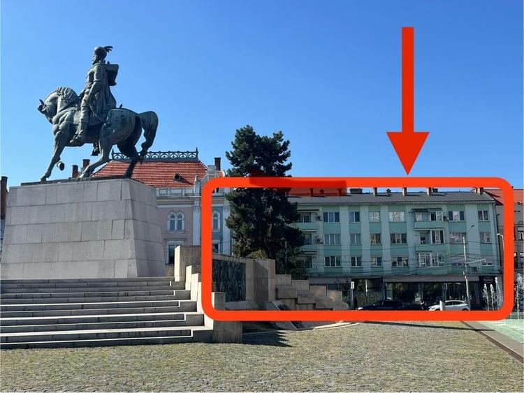Apartament cu 2 camere semidecomandat în Central