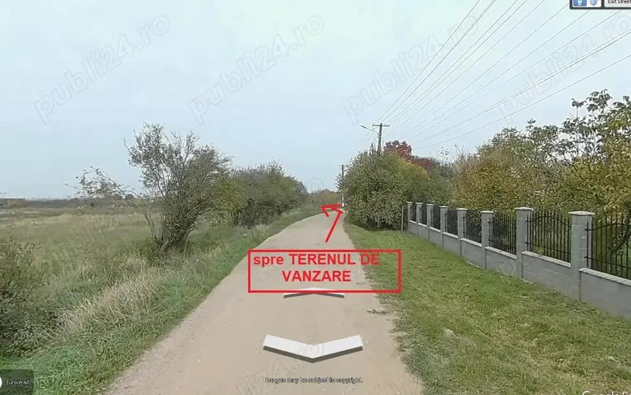 Teren de 4450 mp, în Fântânele