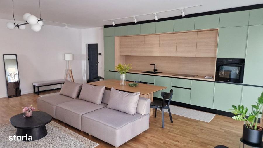 Apartament cu 4 camere, mobilat în Borhanci