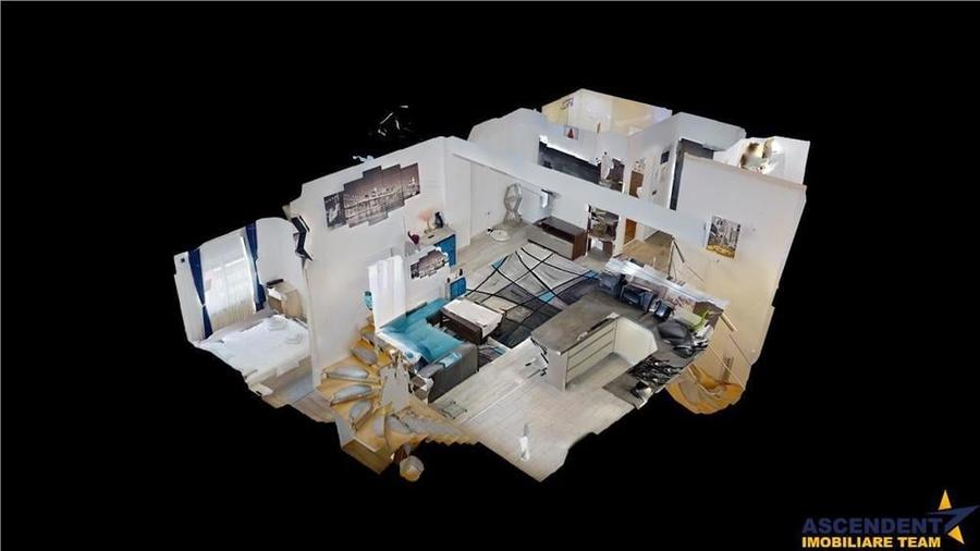 Apartament cu 3 camere decomandat în Tractorul