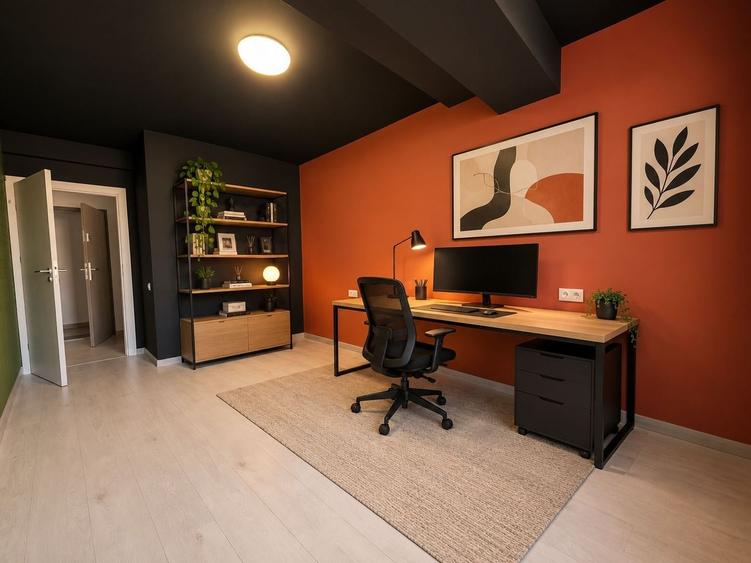 Apartament cu 3 camere decomandat, mobilat în Pipera