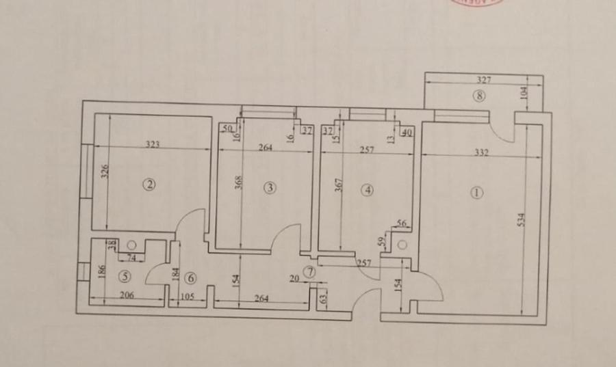 Apartament cu 3 camere decomandat în Drumul Taberei