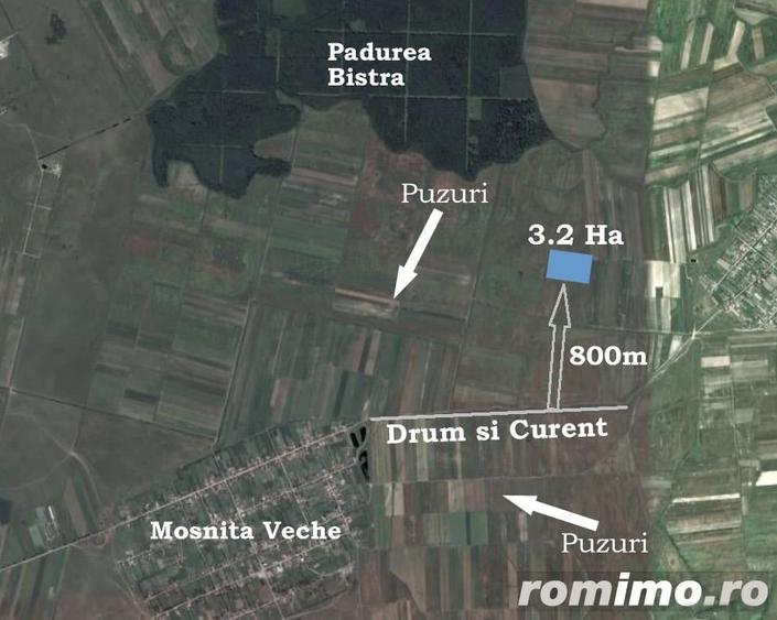 Teren de 32000 mp, în Moșnița Veche