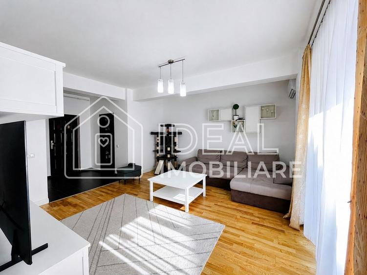 Apartament cu 3 camere decomandat, mobilat în Turnișor