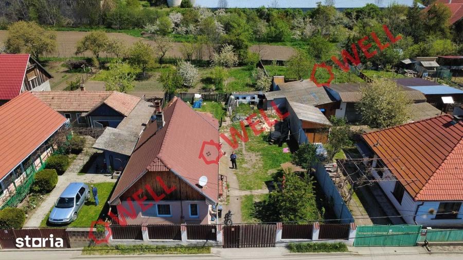 Casă cu 3 camere cu Teren 702 Mp în Ozun