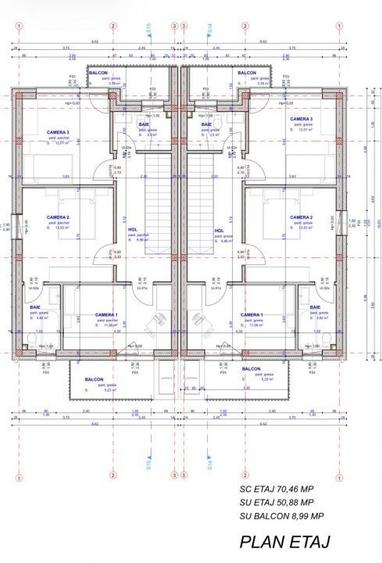 Casă cu 4 camere cu Teren 350 Mp în Central