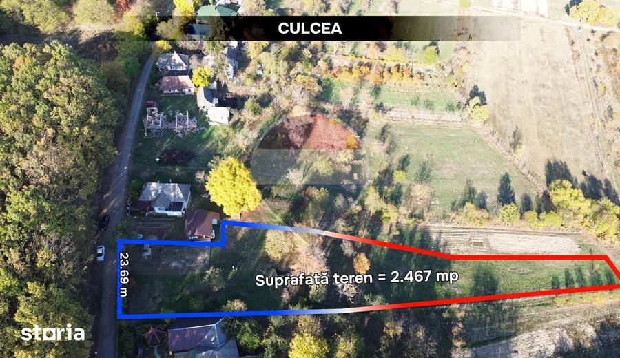 Teren de 2467 mp, în Săcălășeni