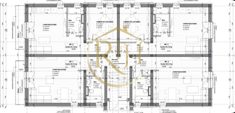 Oferim spre vanzare apartamente cu 2 camere,  Giroc, Calea Urseni 0% Comision - 9