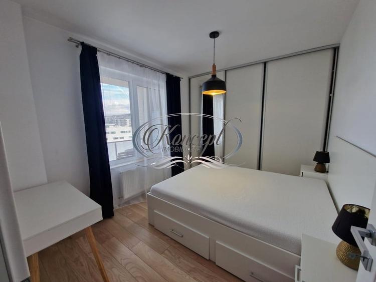 Apartament cu 2 camere semidecomandat, mobilat în Bună Ziua