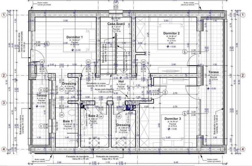 Casă cu 5 camere cu Teren 905 Mp în Ciurila