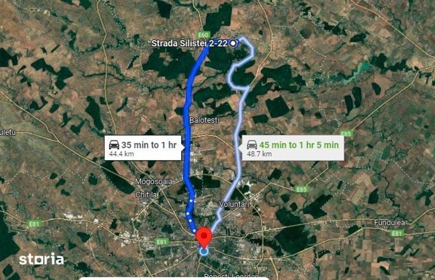 Teren de 2470 mp, în Gruiu