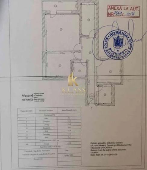Apartament cu 3 camere decomandat, mobilat în Pipera