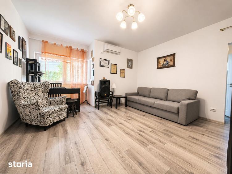0% Comision | 2 Camere cu farmec 70MP | Renovat 2023, tavane inalte, F - 10
