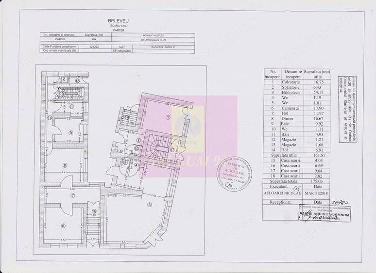Imobil central inchiriat integral, Armeneasca 23 | Investitie - 7