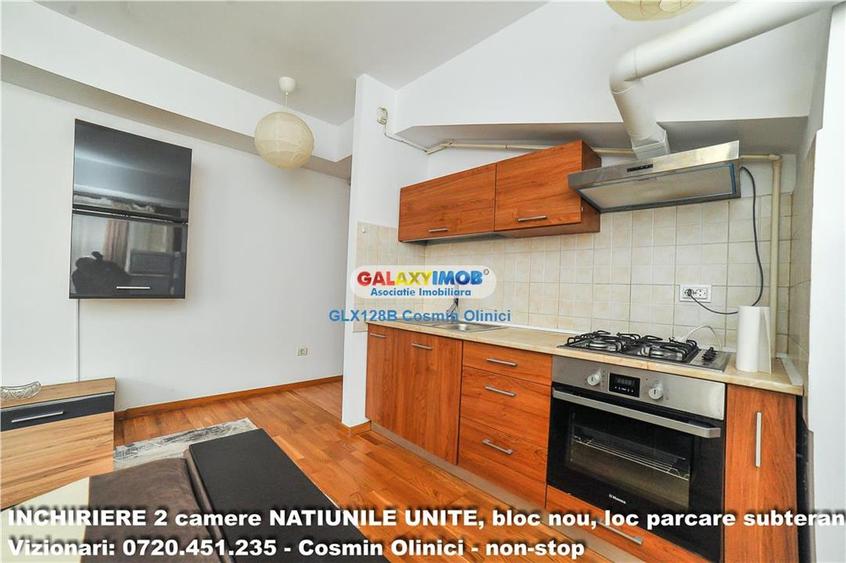 Apartament cu 2 camere decomandat, mobilat în Națiunile Unite