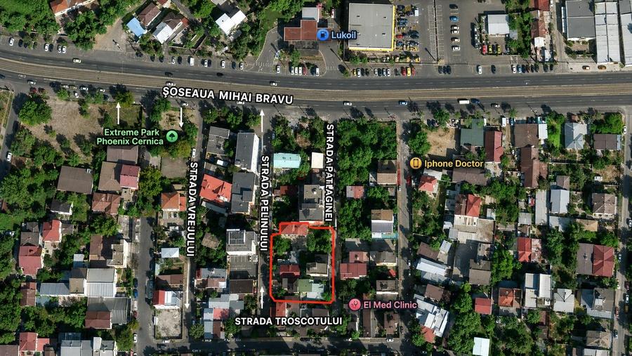 Teren Construcții intravilan de 206 mp, în Vitan