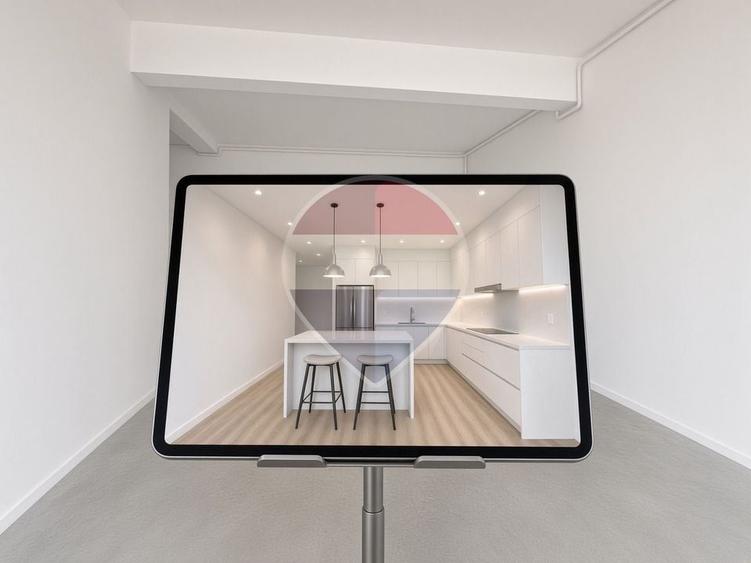 Apartament cu 2 camere semidecomandat în Nord