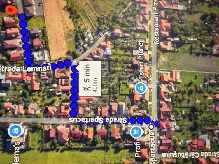 Teren de 500 mp, în Ghiroda