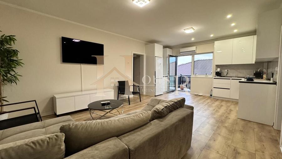 Apartament cu 3 camere semidecomandat, mobilat în Braytim