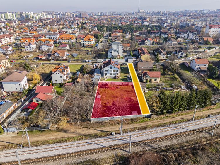 Teren Construcții intravilan de 1259 mp, în Tractorul