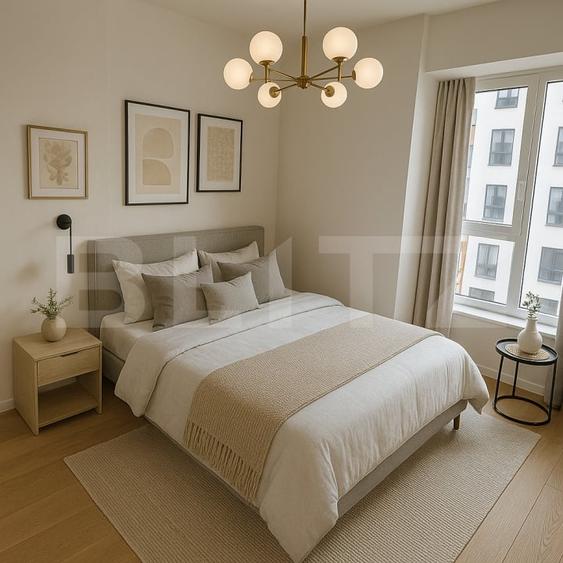 Apartament cu 3 camere semidecomandat în Baciu