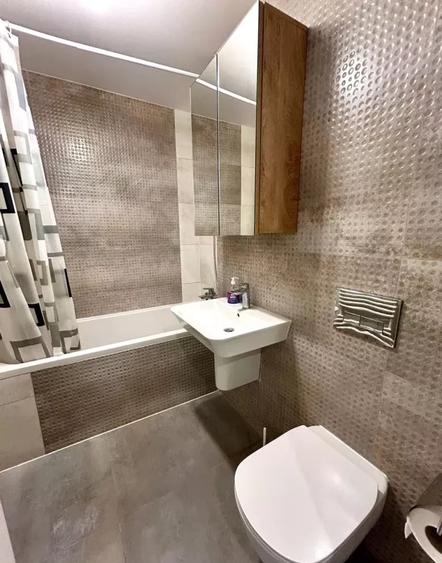Apartament cu 2 camere semidecomandat, mobilat în Pipera