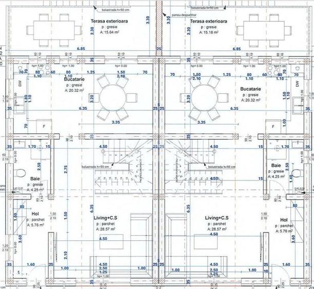Casă cu 4 camere cu Teren 120 Mp în Central