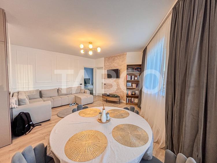 Apartament cu 3 camere semidecomandat, mobilat în Florești