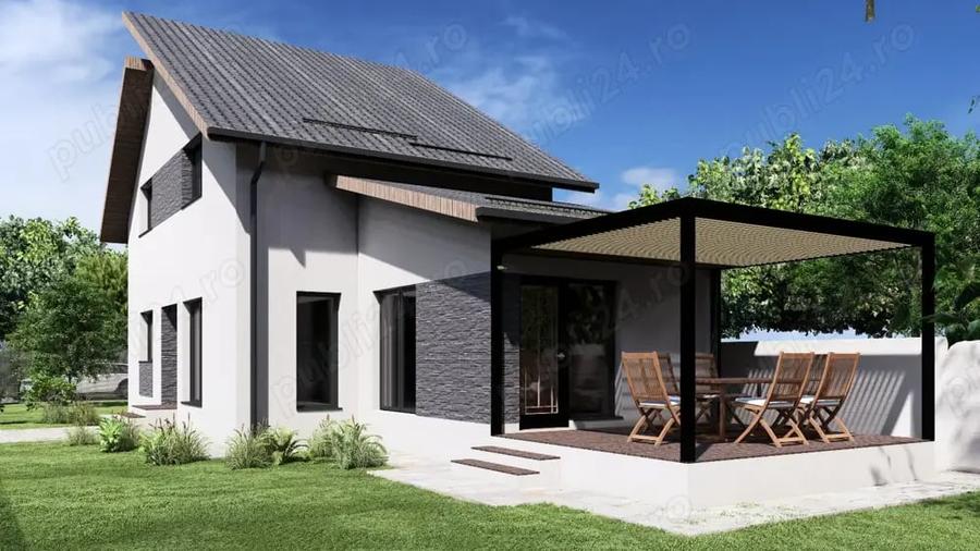Casa P+1+M 110 mp utili + curte 550 mp BRANESTI - 3