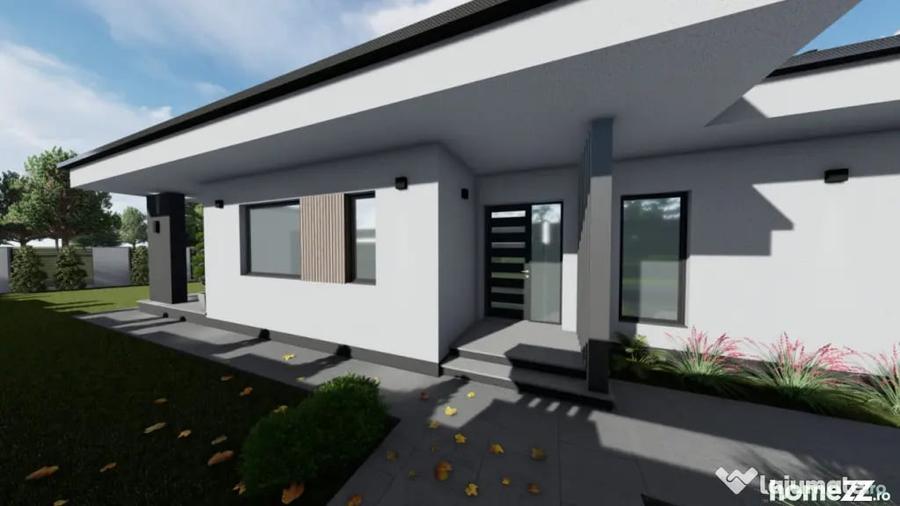 Casă cu 4 camere cu Teren 650 Mp în Central