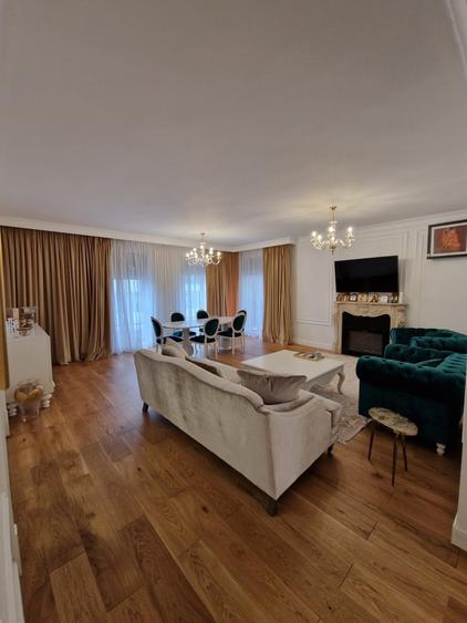 Apartament cu 3 camere decomandat, mobilat în Herăstrău