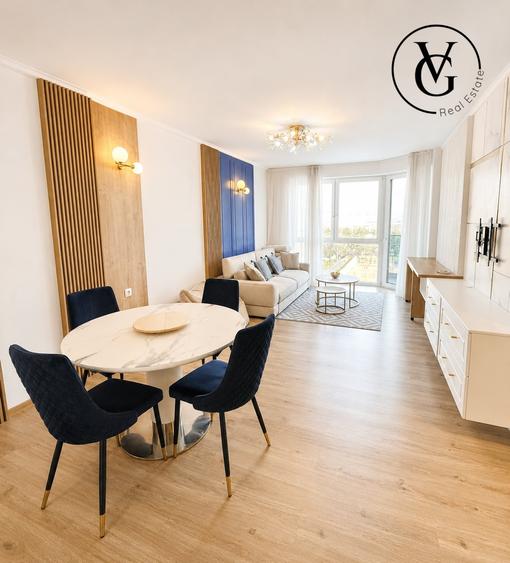 Apartament cu 2 camere semidecomandat, mobilat în Floreasca