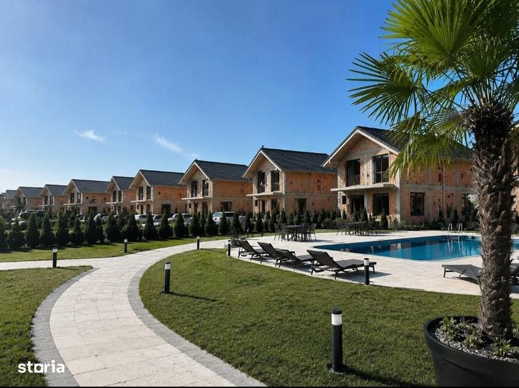 Case noi la cheie sau la rosu,teren 700 mp,perfect dret in Sangeorgiu - 3
