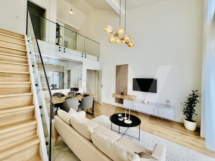 Penthouse 4 camere - mobilat si utilat, intabulat - 25