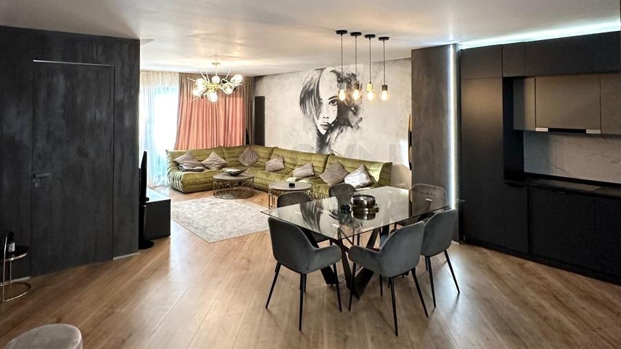 Apartament cu 3 camere decomandat, mobilat în Pipera