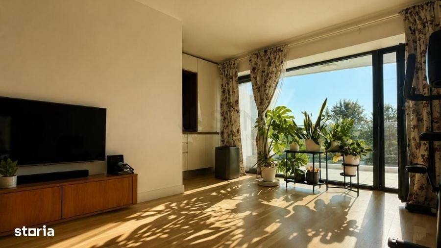 Apartament cu 3 camere semidecomandat în Barbu Văcărescu