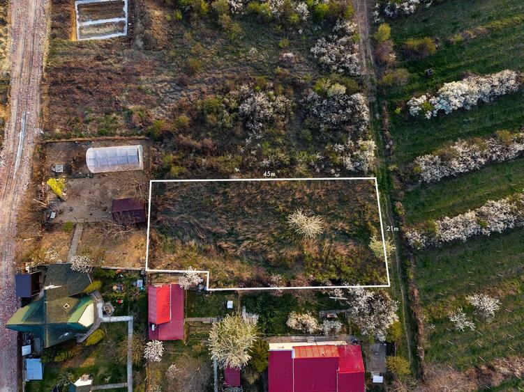Teren Construcții intravilan de 900 mp, în Vișani
