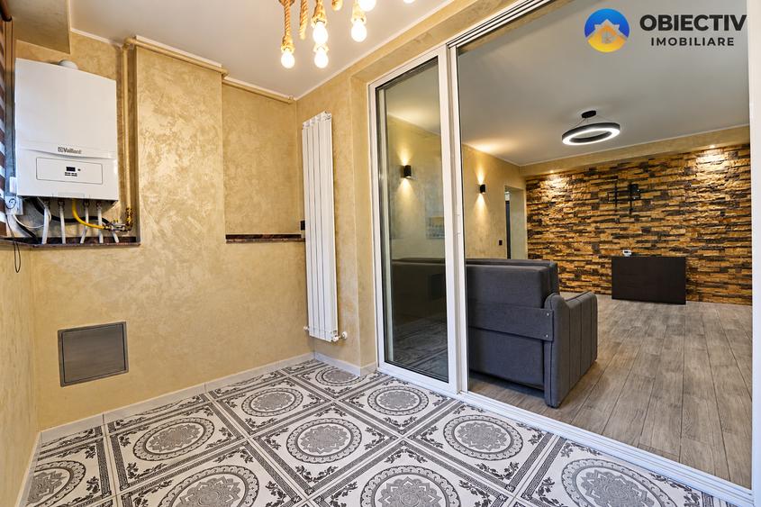 Apartament cu 2 camere semidecomandat în Central