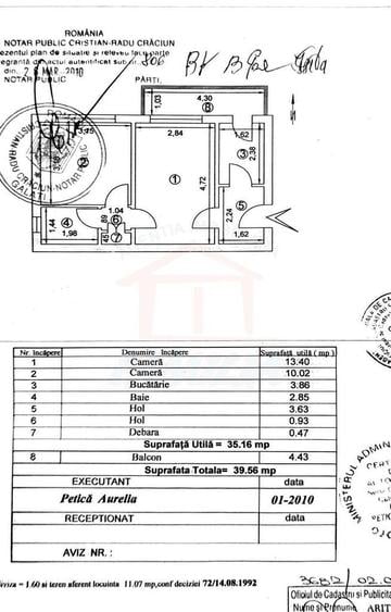 Apartament cu 2 camere decomandat în Nord