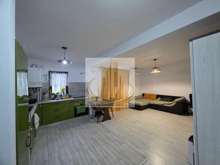 Apartament cu 2 camere semidecomandat, mobilat în Giroc