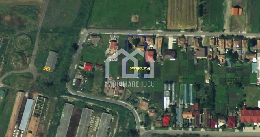 Teren de 1557 mp, în Jucu