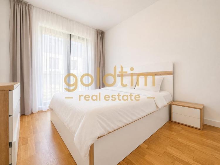 Apartament cu 2 camere semidecomandat, mobilat în Pipera