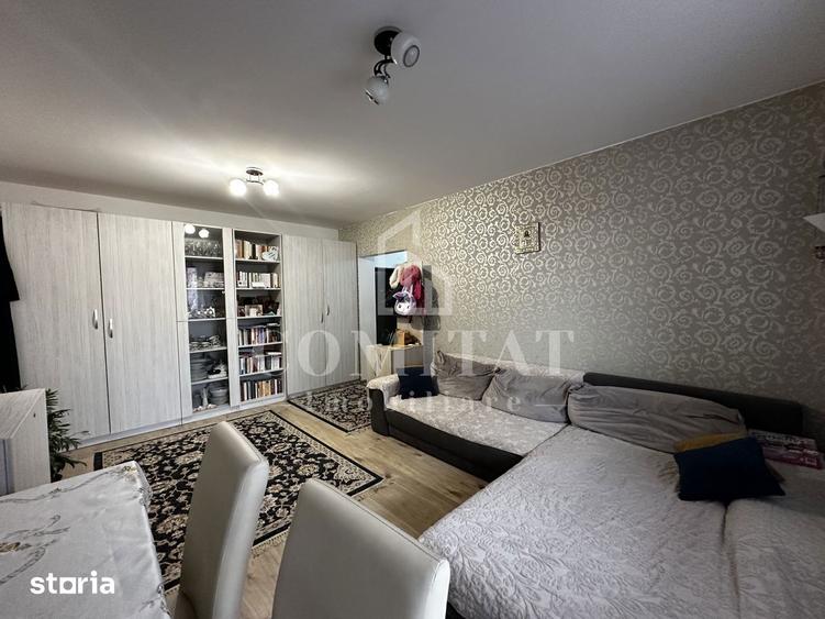 Apartament cu 2 camere decomandat, mobilat în Borhanci