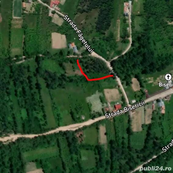 Teren de 3850 mp, în Baia de Fier