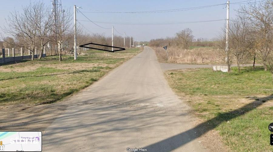 Teren de 1879 mp, în Parța